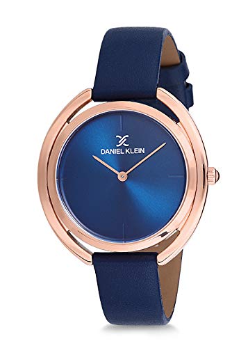 Daniel klein analog deals blue dial women's watch