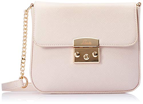 Lavie Jana Hard Lock Flap Women s Sling Bag Dk Pink NavaStreet