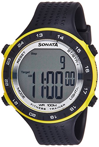 Sonata digital grey outlet dial men's watch