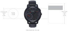 Load image into Gallery viewer, Sonata Stride Pro Hybrid Smart Watch Black Dial for Men -7132PL04
