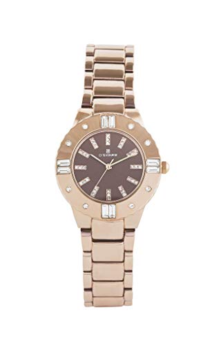 D'SIGNER Analog Brown Dial Women's Watch-723RGM.9