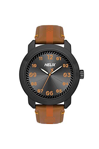 Helix Analog Grey Dial Men's Watch-TW036HG11