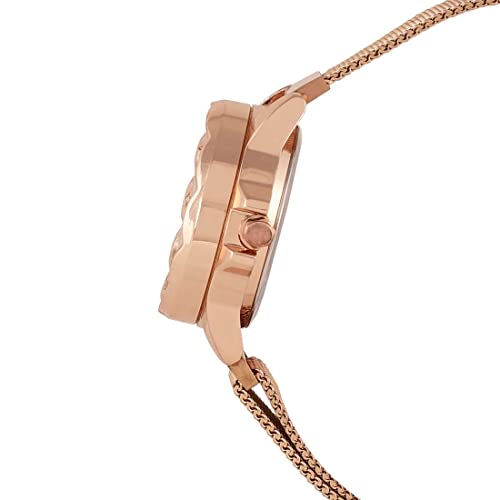 Herman hansen ladies rose gold watch with clearance bangle