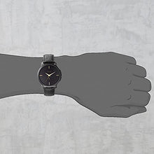 Load image into Gallery viewer, Teakwood Genuine Leather Black Strap Analog Dial Waterproof Watch for Men(Black)
