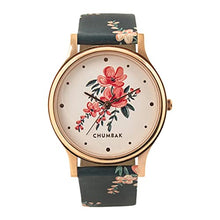 Load image into Gallery viewer, Teal By Chumbak Sunshine State Watch - Navy Blue - Watch for Women, Analog Strap Watch, Brass Dial, Ladies Wrist Watch, Casual Watch for Girls, Printed Strap
