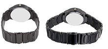 Load image into Gallery viewer, SELLORIA Analog Couple Watches Combo Set of 2 for ( Black Full+Ladies )
