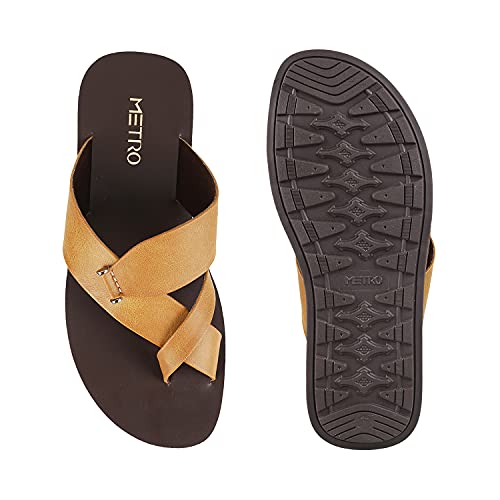 Ladies Metro Tan Casual Sandals in Mumbai at best price by Rajwadi Shoes -  Justdial