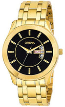 Load image into Gallery viewer, Oreva Metal Men&#39;s/Boy&#39;s Analogue Wrist Watches (Black)
