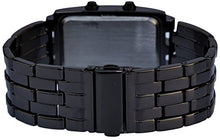 Load image into Gallery viewer, Pappi-Haunt Digital Haunt Metallic Black Dial Men&#39;s LED Bracelet - FDGV32
