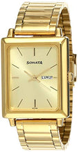 Load image into Gallery viewer, Sonata analog Gold Dial Men&#39;s Watch NM7078YM04/NN7078YM04
