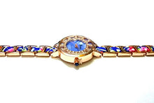 Load image into Gallery viewer, Geneva Platinum Blue Women&#39;s Timepiece - GP-243
