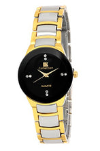 Load image into Gallery viewer, IIK Collection Gold &amp; Silver Coloured Chain, Analog Wrist Watch for Women and Girls (IIK-1089W)
