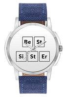 Periodic table wrist outlet watch