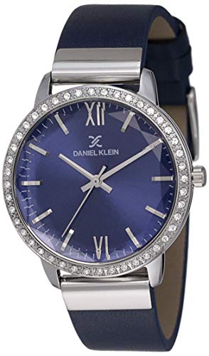 Daniel Klein Analog Blue Dial Women's Watch-DK.1.12424-2