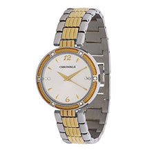 Load image into Gallery viewer, CHRONIKLE Analogue Girl&#39;s Watch(White Dial Rose Gold Colored Strap)-CW-1027L-MSGSL
