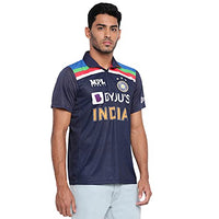 MPL Sports Team India Retro Limited Over Jersey - Virat Kohli(656-MPL-S1-VK_Navy_M)