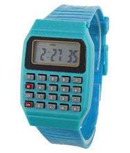 Load image into Gallery viewer, Pappi-Haunt Sports Digital Multicolour Calculator Jelly Slim Silicone LED Kids Watch - Set of 24
