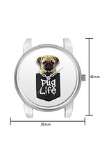 Load image into Gallery viewer, BigOwl Pug Life Cute Designer Analog Wrist Watch for Women
