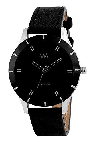 Watch Me Analogue Black Dial Women's and Girl's Watch-WMAL-002omtbg