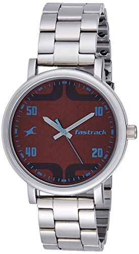 Fastrack Bold Analog Brown Dial Men's Watch NM38052SM05/NN38052SM05