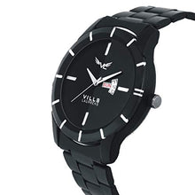 Load image into Gallery viewer, VILLS LAURRENS Analogue Men&#39;s Watch (Black Dial Black Colored Strap)
