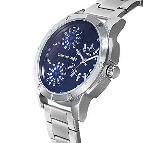 Giordano analog blue dial men's cheap watch