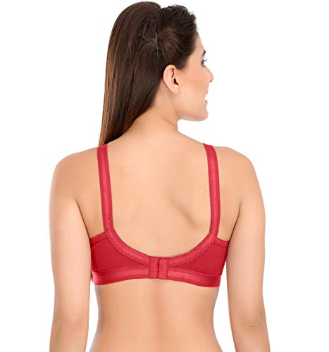 SONA Women's Perfecto Full Coverage Non Padded Cotton Minimizer Bra (A –  NavaStreet - Europe