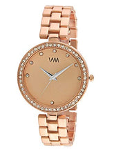 Load image into Gallery viewer, Watch Me Analogue Rose Gold Dial Stainless Steel Women&#39;s Watch
