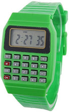 Load image into Gallery viewer, Pappi-Haunt Sports Digital Multicolour Calculator Jelly Slim Silicone LED Kids Watch - Set of 24
