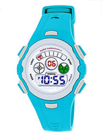 Time Up Digital Dial Colorful Alarm Function,Waterproof,Multicolor Backlight Watch for Boys & Girls-EF55033-305