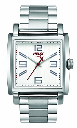 Helix Analog Silver Dial Men's Watch - TW026HG08