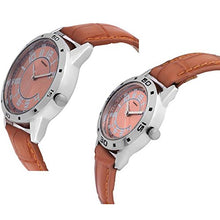 Load image into Gallery viewer, Tarido New Style Analog Brown Dial Couple Watch - TD16132467SL05

