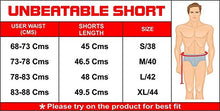Load image into Gallery viewer, USI Printed Shorts for Mens Gym Shorts Running Shorts Sports Shorts Shorts with Elasticated Waist Tuf Stretch (M, Black Blue)
