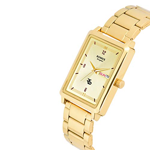 39% OFF on Romex Gold Analog Formal Men's Watch on Snapdeal | PaisaWapas.com