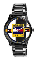ADAMO Biker Yellow Dial Men's & Boy's Watch AD96NM11