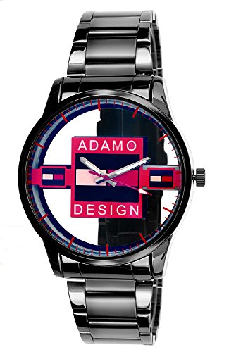 ADAMO Biker Red Dial Men's & Boy's Watch AD96NM12-1
