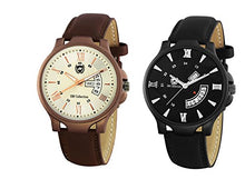 Load image into Gallery viewer, OM Collection Analogue Mens and Boys 2 Pcs Watches Combo SKT22
