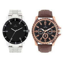 Load image into Gallery viewer, Veces Combo of 2 Analogue Multicolor Dial Mens Watches-Combo S002 S001
