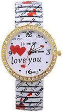 Load image into Gallery viewer, Pappi-Haunt Analogue White Dial Women&#39;s &amp; Girl&#39;s Watch -I Love You Watch
