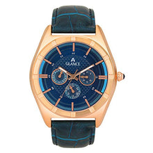 Load image into Gallery viewer, Aglance TX 106 Chronograph Blue Dial Mens Watch
