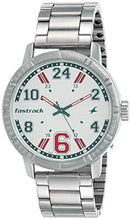Load image into Gallery viewer, Fastrack Varsity Analog Silver Dial Men&#39;s Watch 3178SM02 / 3178SM02

