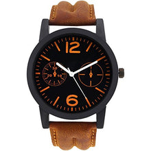 Load image into Gallery viewer, RK Corporation Casual Analogue Orange &amp; Black Dial Men Watch - RK-6507

