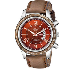 Load image into Gallery viewer, Nardin Analogue Brown Dial Day Date Functioning Mens &amp; Boy&#39;s Watch
