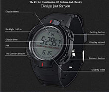 Load image into Gallery viewer, crispy Digital Men&#39;s &amp; Boys&#39; Watch (Multicolour Dial Black Colored Strap) (Pack of 2)
