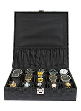 Load image into Gallery viewer, The Runner PU Leather Designer Watch Box for 15 Watches
