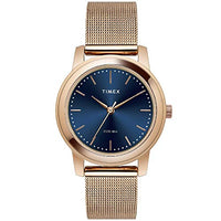 Timex Analog Blue Dial Women's Watch-TW000W112