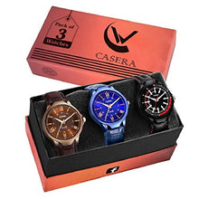 Load image into Gallery viewer, Casera Analogue Men&#39;s Watch (Multicolored Dial Multi Colored Strap)
