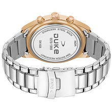 Load image into Gallery viewer, Duke Chronograph Mens Watch, Scratch and Water-Resistant Timepiece with Push Button Clasp and Stylish Stainless-Steel Strap for Everyday Use(Rose Gold Dial)
